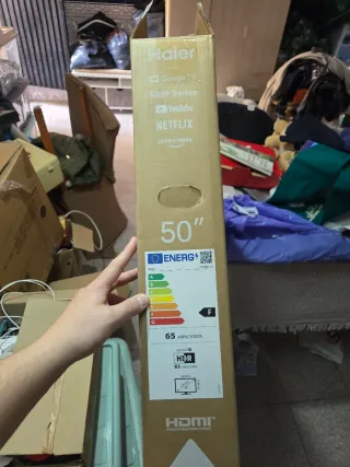 Smart TV Haier Android Casi Nueva 4k Pantalla Qled