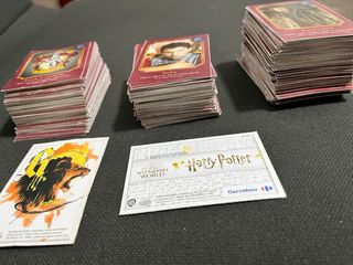 Lote Cromos Harry Potter colección Carrefour