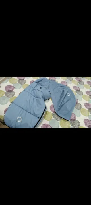 Capota y saco Bugaboo Color azul