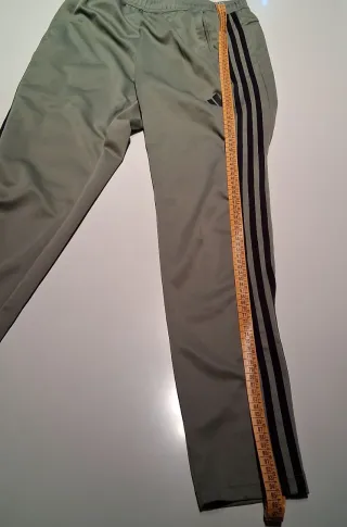 PANTALÓN CHÁNDAL ADIDAS VERDE, TALLA S, COMO NUEVO