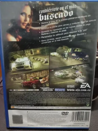 Need for Speed Most Wanted PS2 PAL