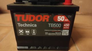 Batería Coche Tudor Technica TB500 12V 50Ah
