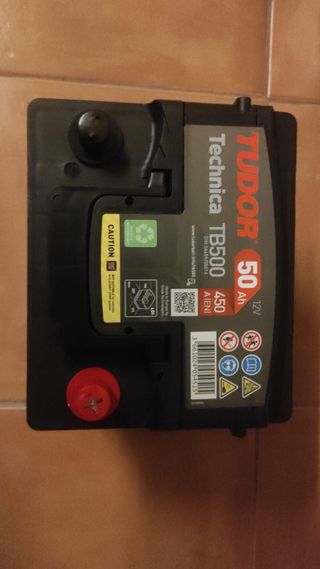 Batería Coche Tudor Technica TB500 12V 50Ah