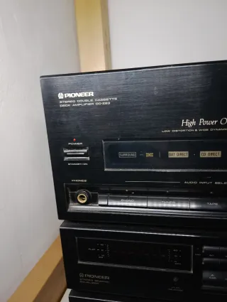 Sistema Hi-Fi Pioneer Negro