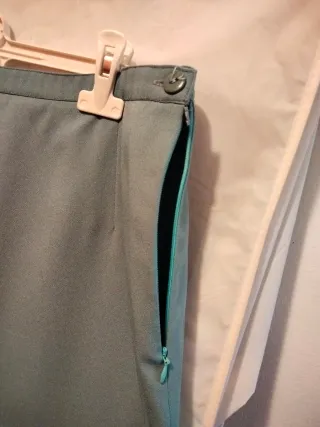 Traje 3 piezas ceremonia azul claro turquesa