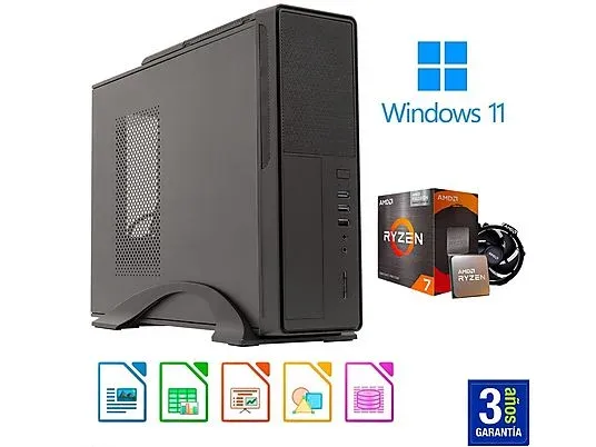 PC Sobremesa Gamer AMD Ryzen 7 5700G 32GB RAM 1TB