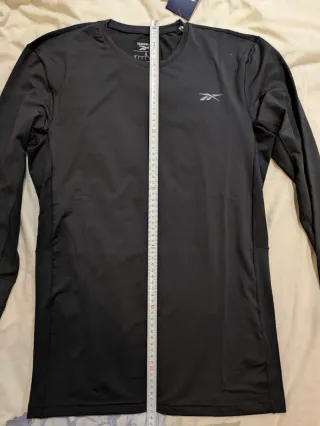 Camiseta ajustada fit Reebok Talla L Negra