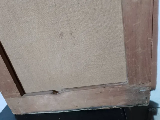 Cuadro - Óleo  - Soldado Bebiendo - S. XIX