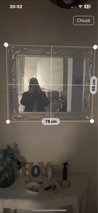 Specchio Maison du Monde Argento