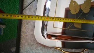 Vassoio Acciaio Inox 18/10 Manici TSL