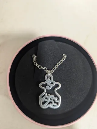 Colgante Oso Tous Plata Ley Original con Cadena