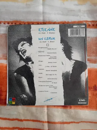LP 45 giri Ethienne Guesch Patti 1987