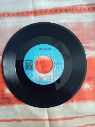 LP 45 giri Ethienne Guesch Patti 1987