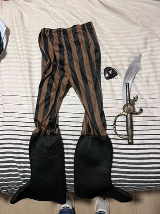 Disfraz Pirata: Pantalones y Accesorios