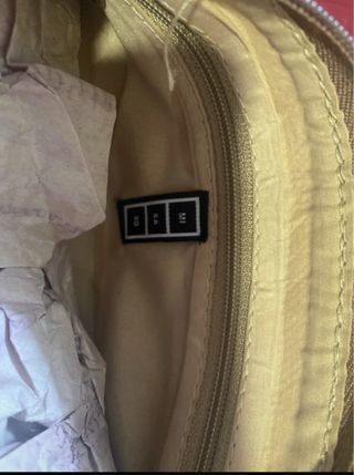 Bolsa Misako bege e castanho