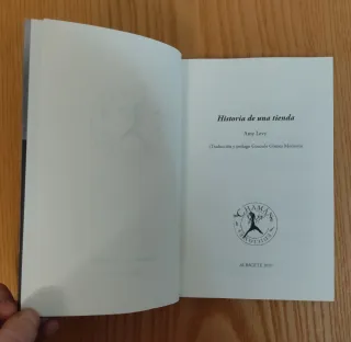 HISTORIA DE UNA TIENDA