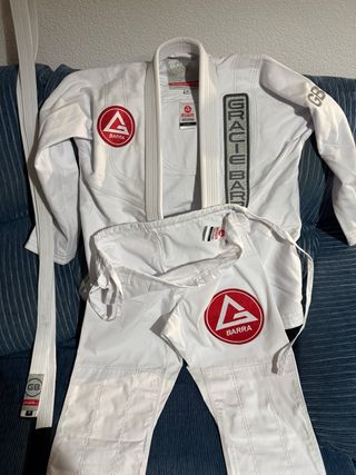 Kimono Jiujitsu Gracie Barra A1 Blanco