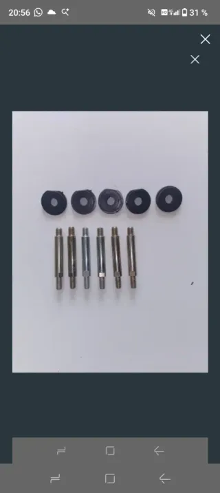 Tornillos y gomas Vespino