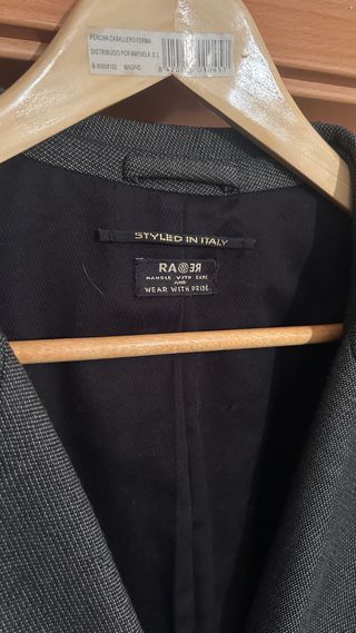 Abrigo Raer gris hombre