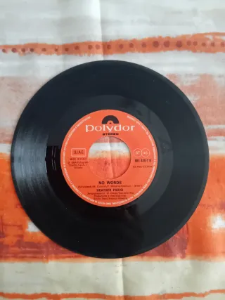 LP 45 giri Heather Parisi Crilu 1984