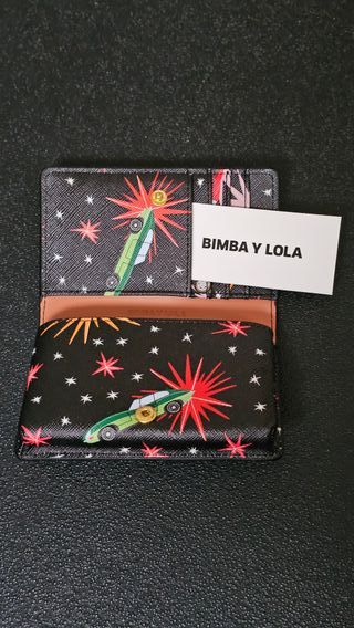 Cartera Bimba y Lola con estampado de coches