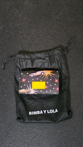 Cartera Bimba y Lola con estampado de coches