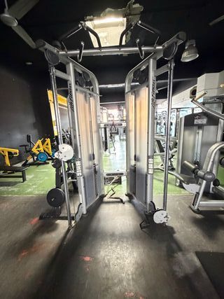 Lote de máquinas de gimnasio