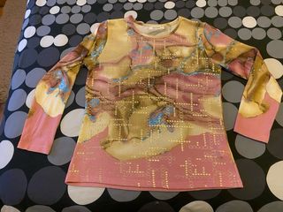 Maglia Nice Tricot donna oro/rosa M