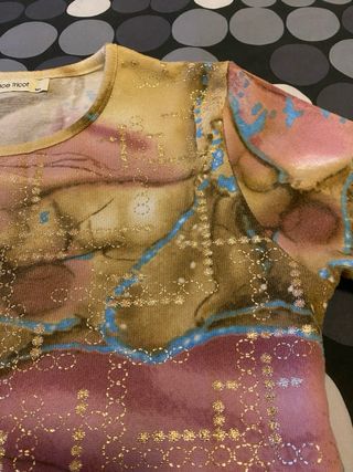Maglia Nice Tricot donna oro/rosa M