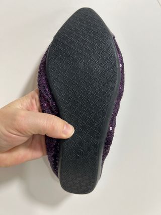 Bolsa de lentejuelas y bailarinas S. Bachiller