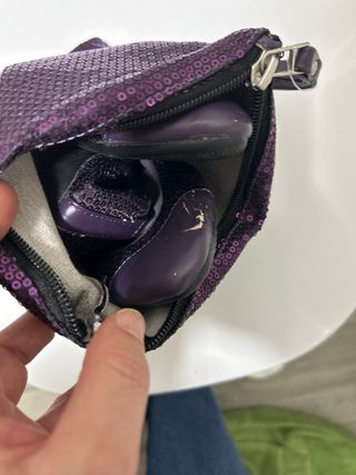 Bolsa de lentejuelas y bailarinas S. Bachiller