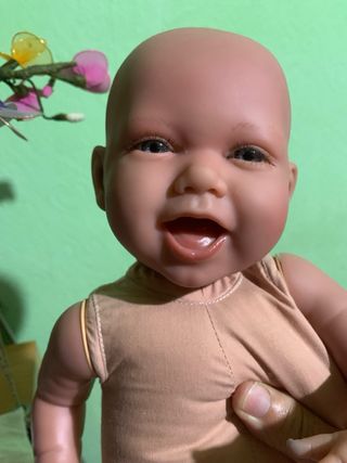 2 Bebés Muñecos 40 y 35 cm. Para que los mires los