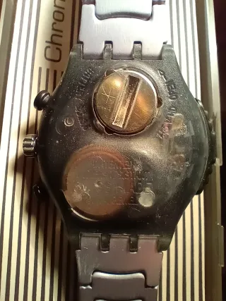 Swatch Chrono Alarm Teamworn 1998 Vintage