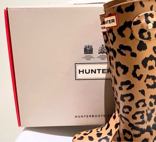 Botas de agua Hunter leopardo