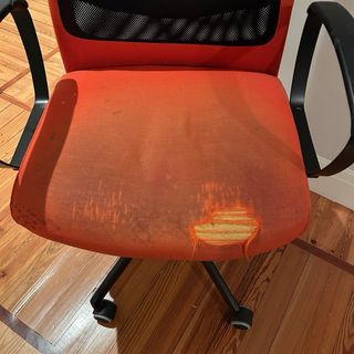 Silla de oficina Markus Ikea naranja