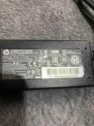 Cargador HP 45W Punta Azul 19.5V 2.31A