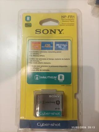Batería Sony NP-FR1 InfoLITHIUM