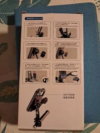 Soporte Móvil Moto Espejo Impermeable