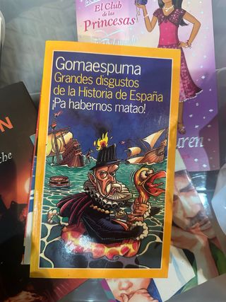 Libro grandes disgustos de la historia de España