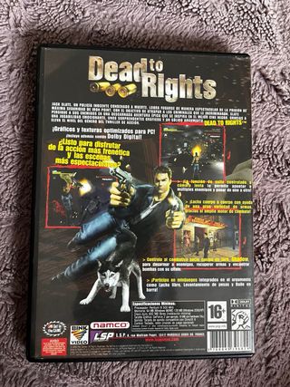 Dead to Rights PC CD-ROM