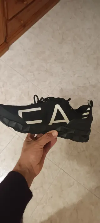 Emporio Armani Zapatillas Talla 44 Negras