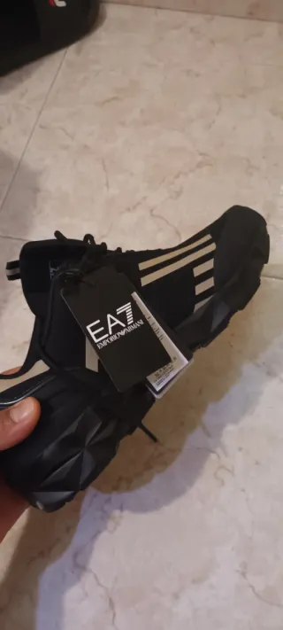 Emporio Armani Zapatillas Talla 44 Negras