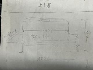 DEPOSITO AGUA PARA LAND ROVER O 4X4  1.000€