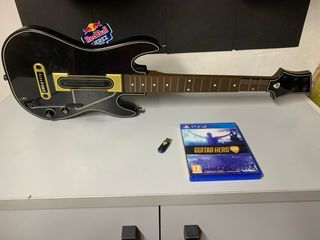 Guitar Hero Live PS4 con mando guitarra