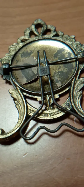 Antiguo portarretratos francés