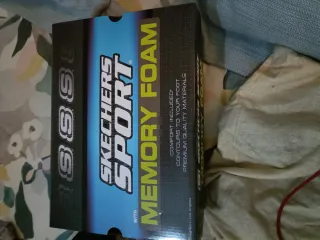 Zapatillas Skechers Memory Foam Negras