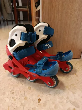Patines Niño talla 28-30 ajustable.