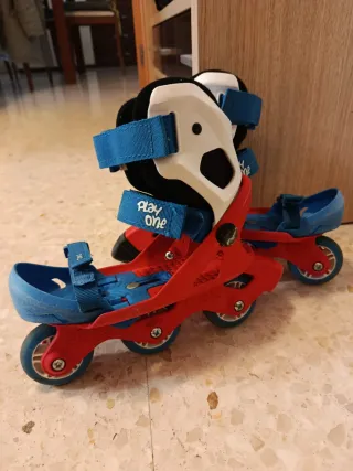 Patines Niño talla 28-30 ajustable.