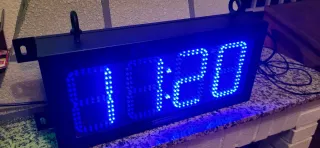 Reloj Digital LED Azul