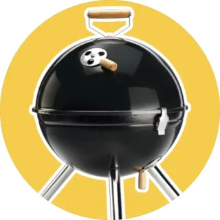 Mini Barbacoa Esférica Grill Time